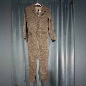 NWT AFRM Leopard Print Jumpsuit - Women’s Size Medium